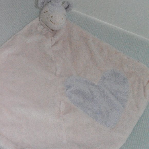 Angel Dear Plush Unicorn Baby Blanket Toy Lovey - Picture 6 of 7